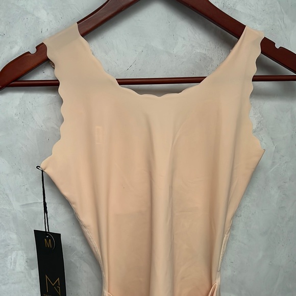 NWT Material Girl Full Body Shaper Nude Beige Bathroom Accessible, Size M - Picture 4 of 9